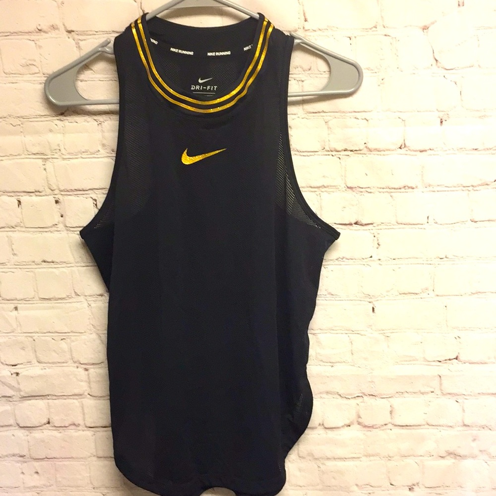 Nike running sheer tank top